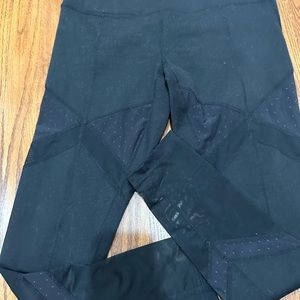 Zella Black leggings with cut outs